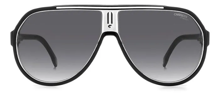 CA 1057/S 80S crystal black white/grey gradient lens